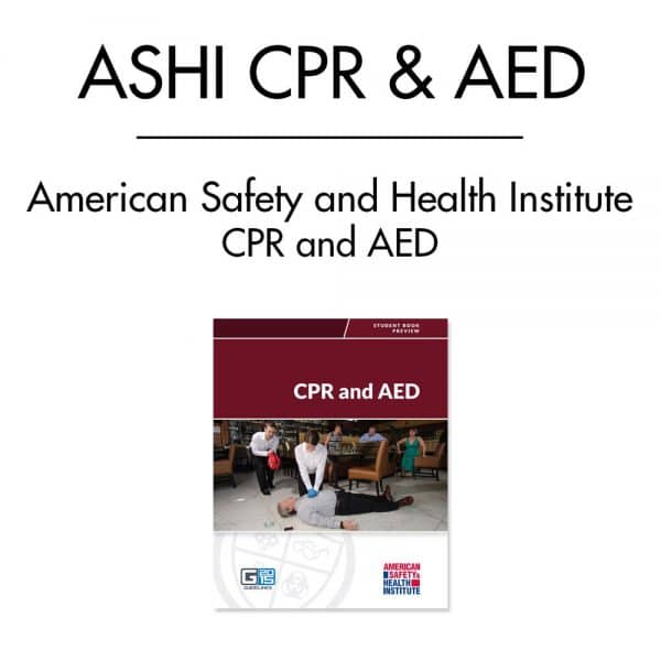 ASHI CPR AED Course