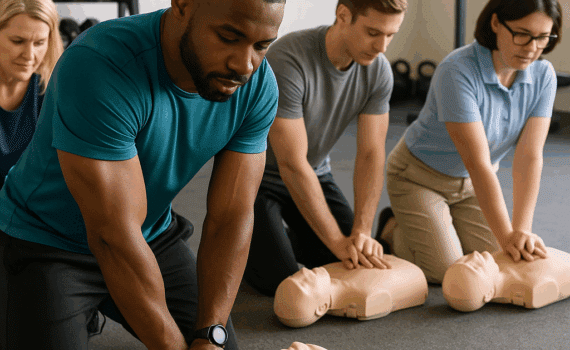 cpr aed first aid training